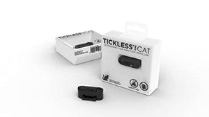 Tickless Mini Cat – Ultrasonic Natural Chemical-Free tick and flea Repeller for Cats - Black