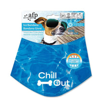 ALL FOR PAWS Chill Out Dog Ice Bandana, Instant Cooling Pet Bandana, Breathable Scarf Dog Cat Ice Collar for Summer, Medium