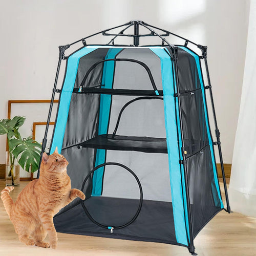 Cat Enclosure Outdoor Catio Cat Tent Cat Cage Tent, for Cats Small Animal Patio Camping