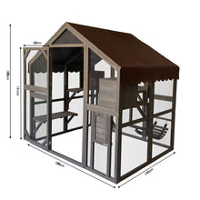 Flyline Walk in Catio Cat Enclosure Cage Half Size 140x188cm