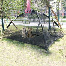 Gaorui Portable Large Pop Up Pet Cat Tents Enclosures for Outside Patio