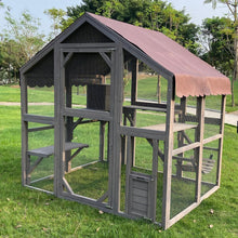 Flyline Walk in Catio Cat Enclosure Cage Half Size 140x188cm